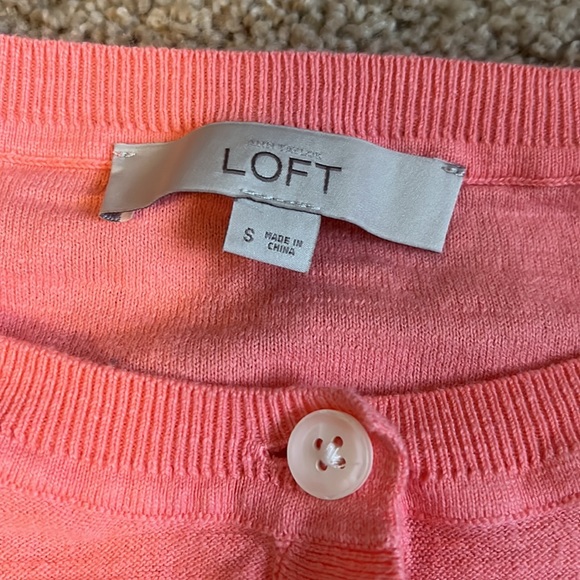 Pink Loft Cardigan in Small - Picture 2 of 6